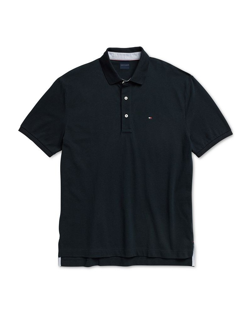 Men's Classic-Fit Ivy Polo Shirt with Magnetic Closure Blue $24.60 Polo Shirts