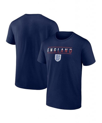 Men's Branded Navy England National Team Iconic T-shirt $21.65 T-Shirts